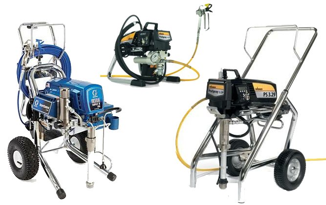 Airless paint deals spraying equipment